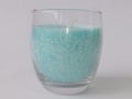 Candle in glass - oval